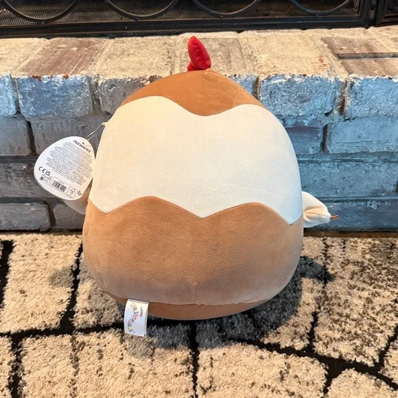 Squishmallows Brown and Cream Chicken Plush - Picture 3 of 5